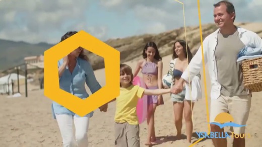 Video promocional apaisado de la agencia de viajes Yzabella Tours con su marca de agua.